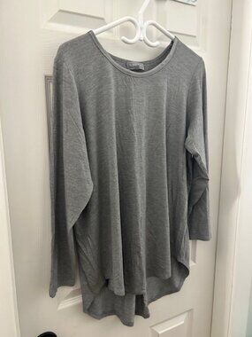 Laura Top with High/Low Hemline
